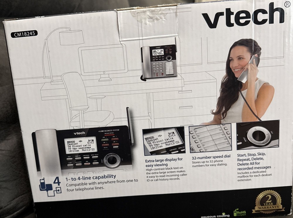 VTech CM18245 Extension Deskset