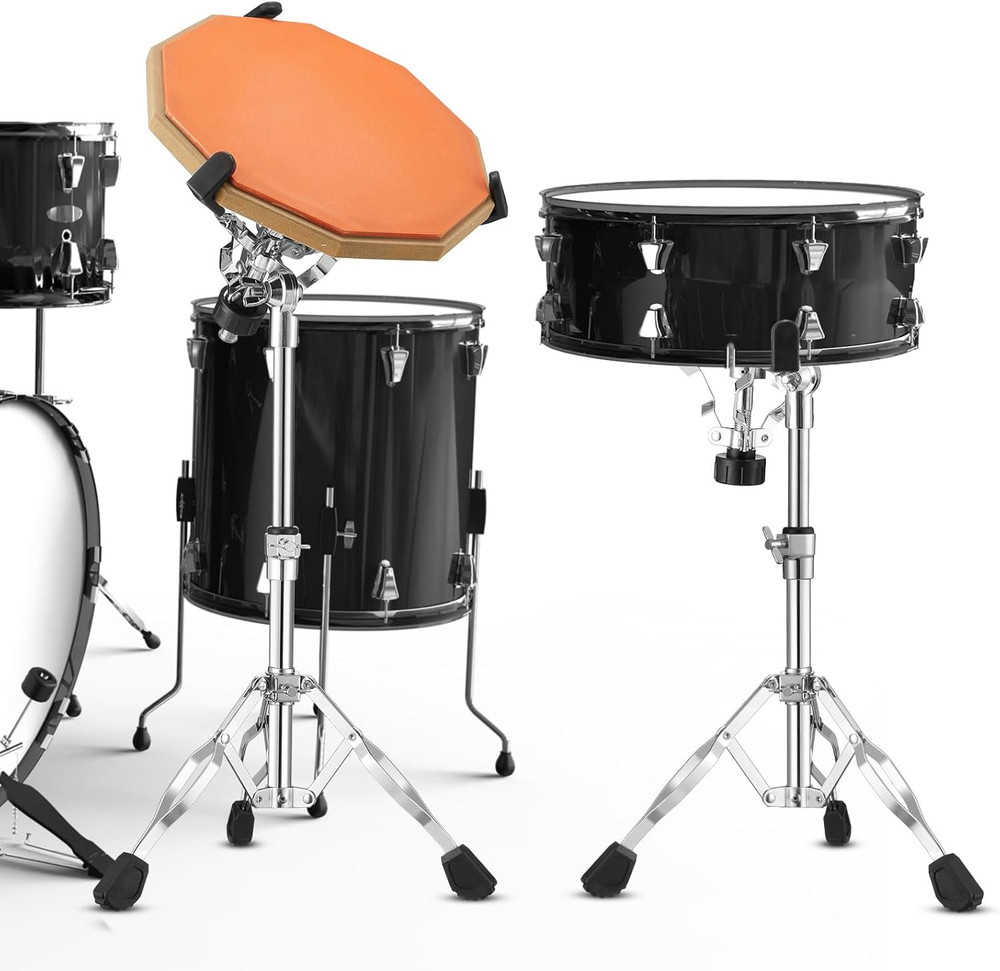 Double Braced Snare Drum Stand Adjustable 10-14 Inch