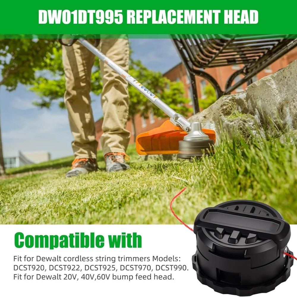 For Dewalt DCST920 DCST922 DCST925 DCST970 DCST990 String Trimmer Head Part