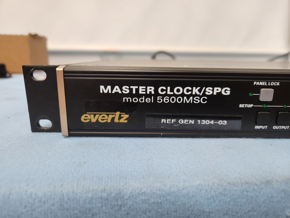 Evertz 5600MSC Master Sync Clock Generator / SPG #2