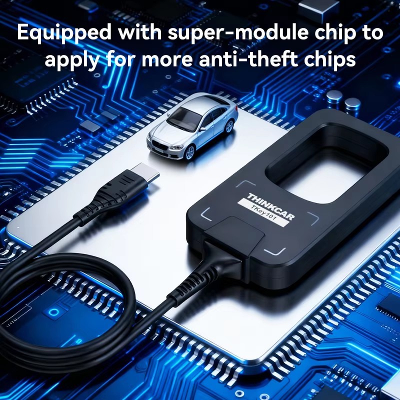 ThinkScan 689BT &THINKTPMS &TKEY101 OBD2 Scanner Diagnostic Key Programmer Tools
