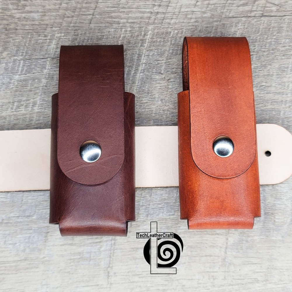 Leather Sheath Case Holster For Leatherman Wave Plus 4in Multitool *Made in USA*