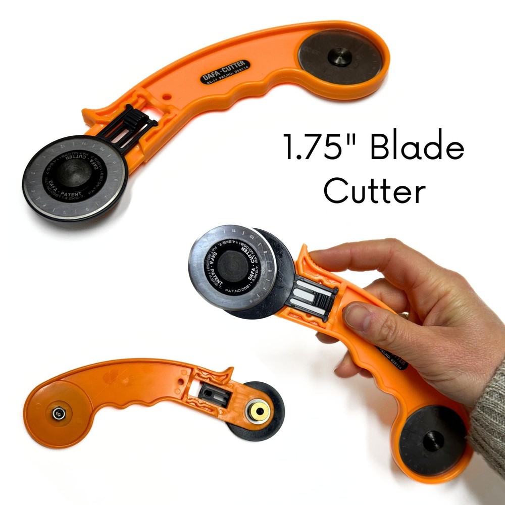 Rotary Cutter Roller for Cutting Fabric, Leather, Paper - Multi-Layer Use
