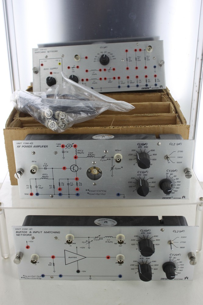 DEGEM SYSTEMS UNITCOM 4 BUFFER MATCHING NETWORK RF POWER AMPLIFIER