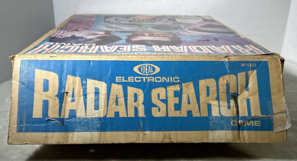 Vintage Ideal Electronic Radar Search Game Complete W/ Box Strategy