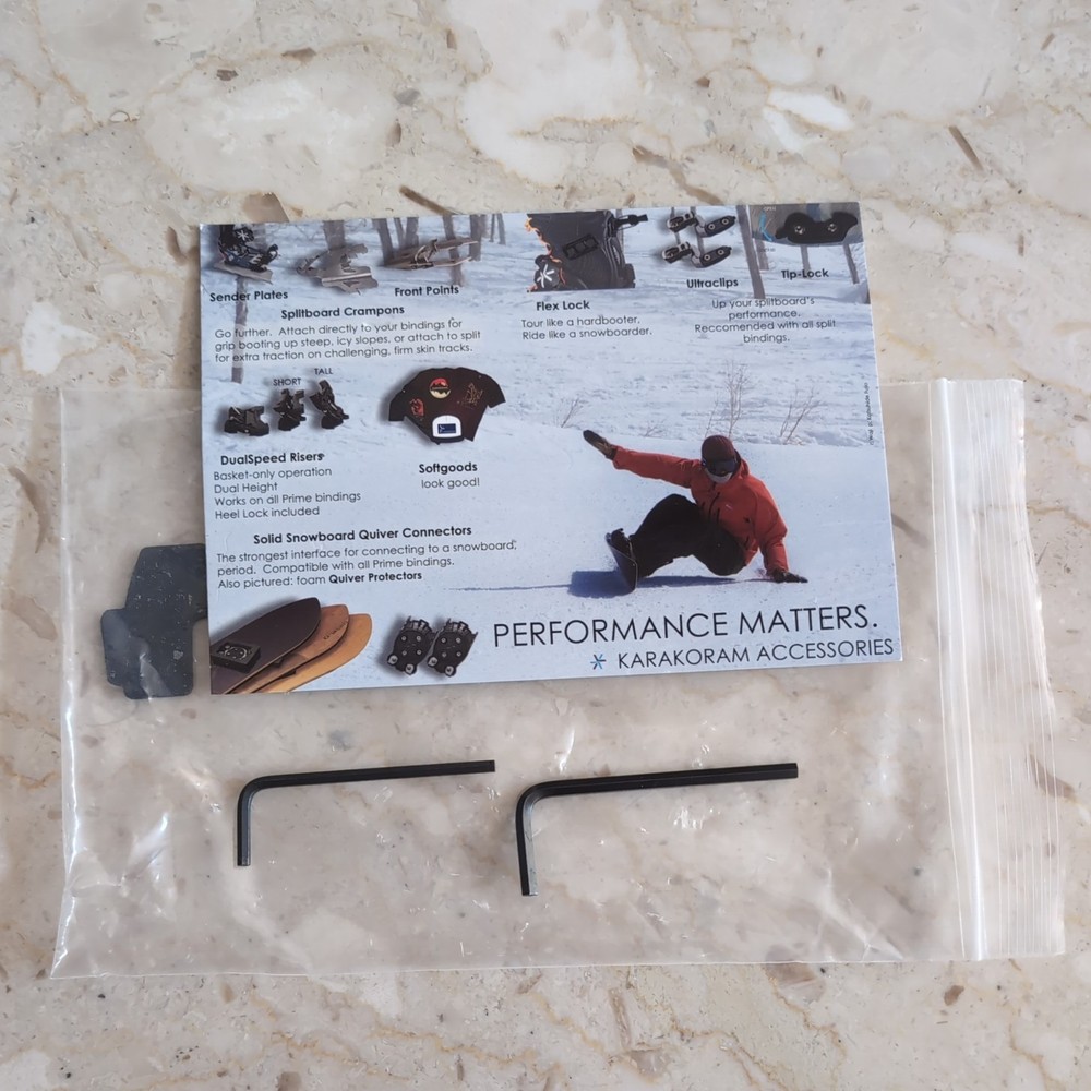 Karakorum Grizzly Splitboard Bindings Size M