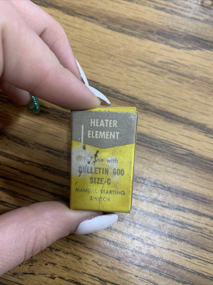 (4) ALLEN-BRADLEY OVERLOAD HEATER ELEMENT Size C