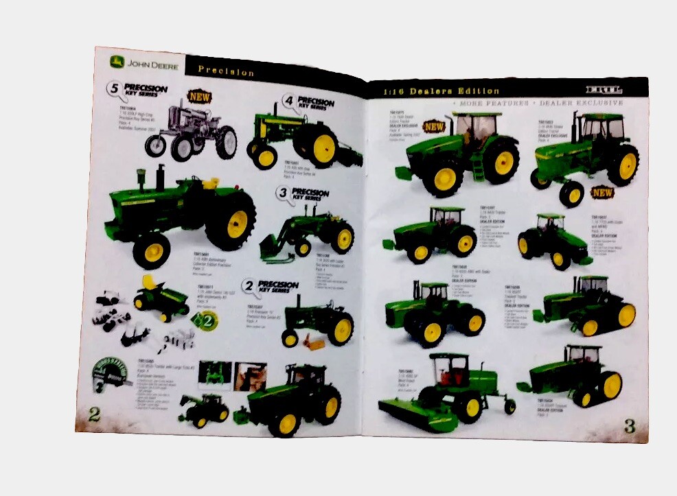 2007 John Deere Pocket Ertl Toy Book