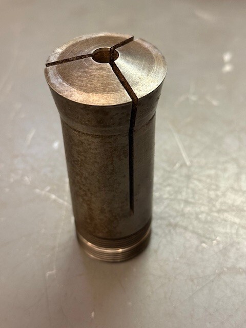 9/32" Round 5C Collet w/Internal Threads