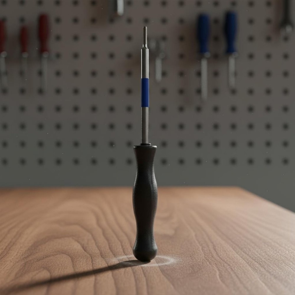 2.46mm Carburetor Screwdriver Robust Duty Counter-Clockwise Thread Screwdriver