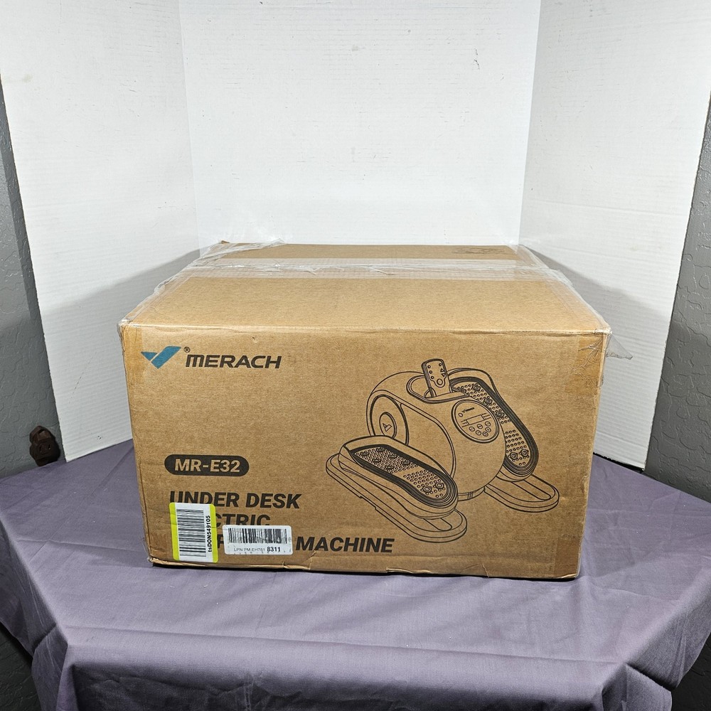 Merach MR-E32B1 Under Desk Electric Elliptical Machine For Home Work