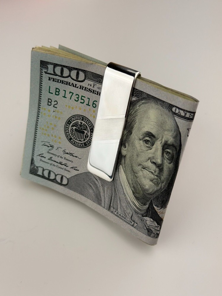 925 Sterling Silver Money Clip