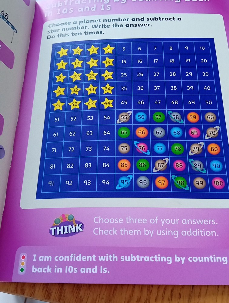 Abacus. Year 2 Textbook Always Learning Educational Maths Problem Solving. Vgc