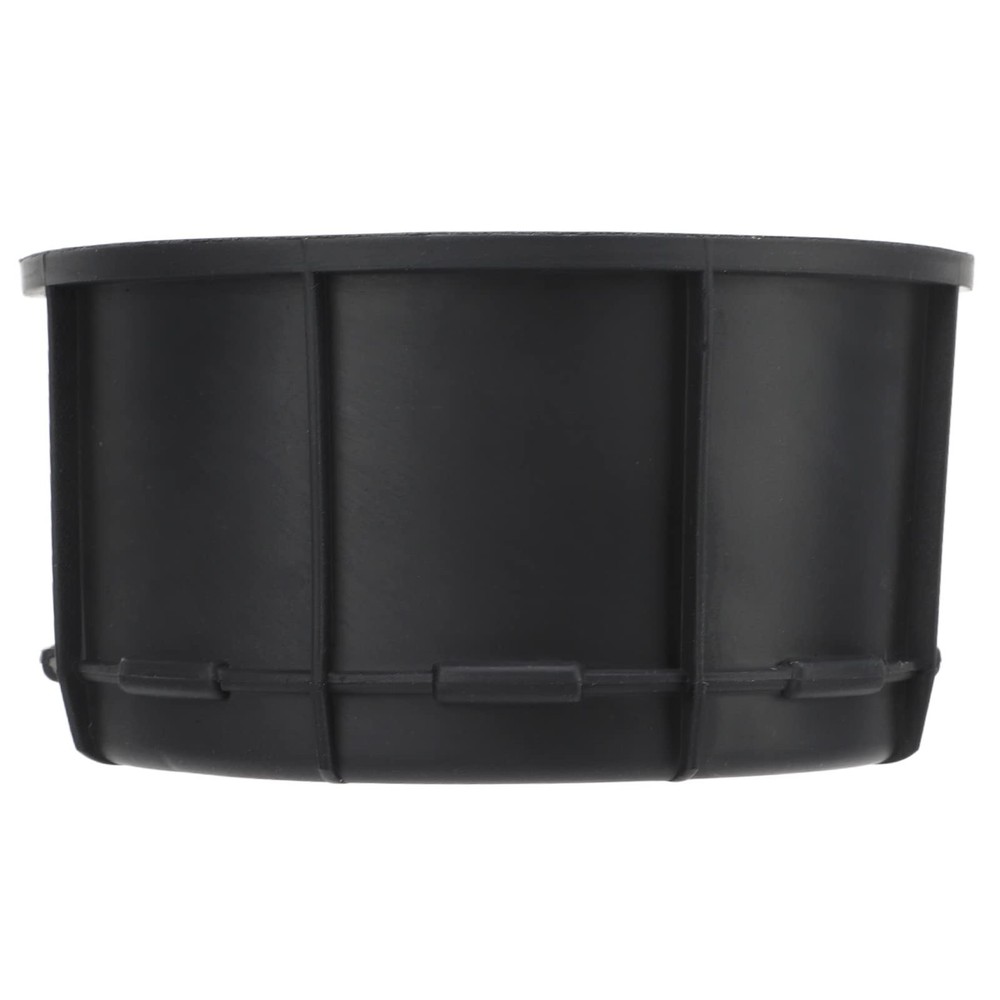 Aramox 2Pcs Cup Holder Insert Liner, Black Center Console normal,