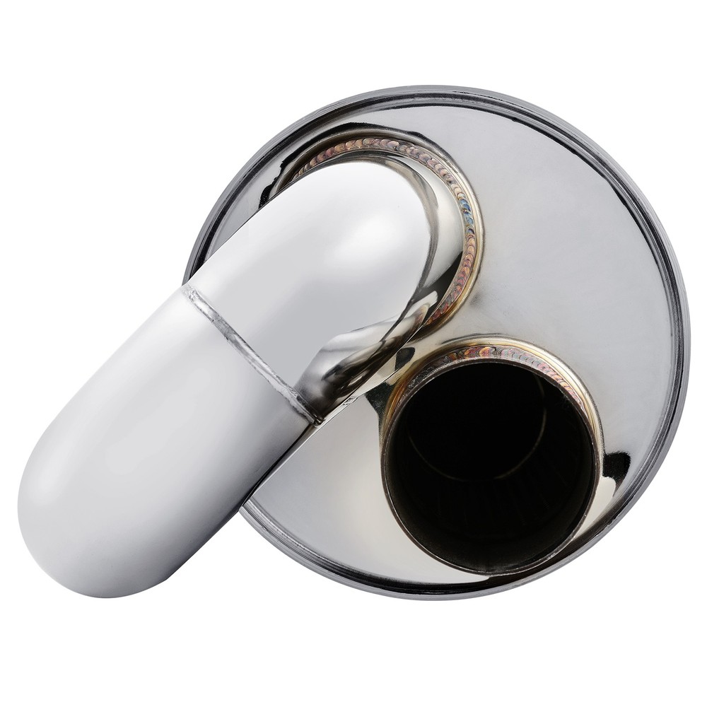 For Mitsubishi Eclipse 2.5'' Twin Loop Exhaust Muffler Tail Pipe Tip Resonator