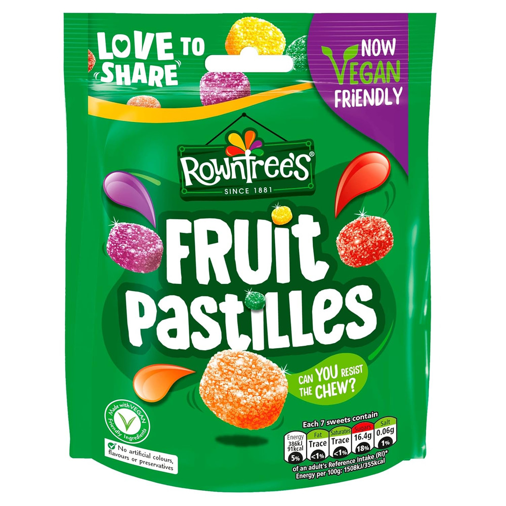 Rowntrees Fruit Pastilles Bag 143 g