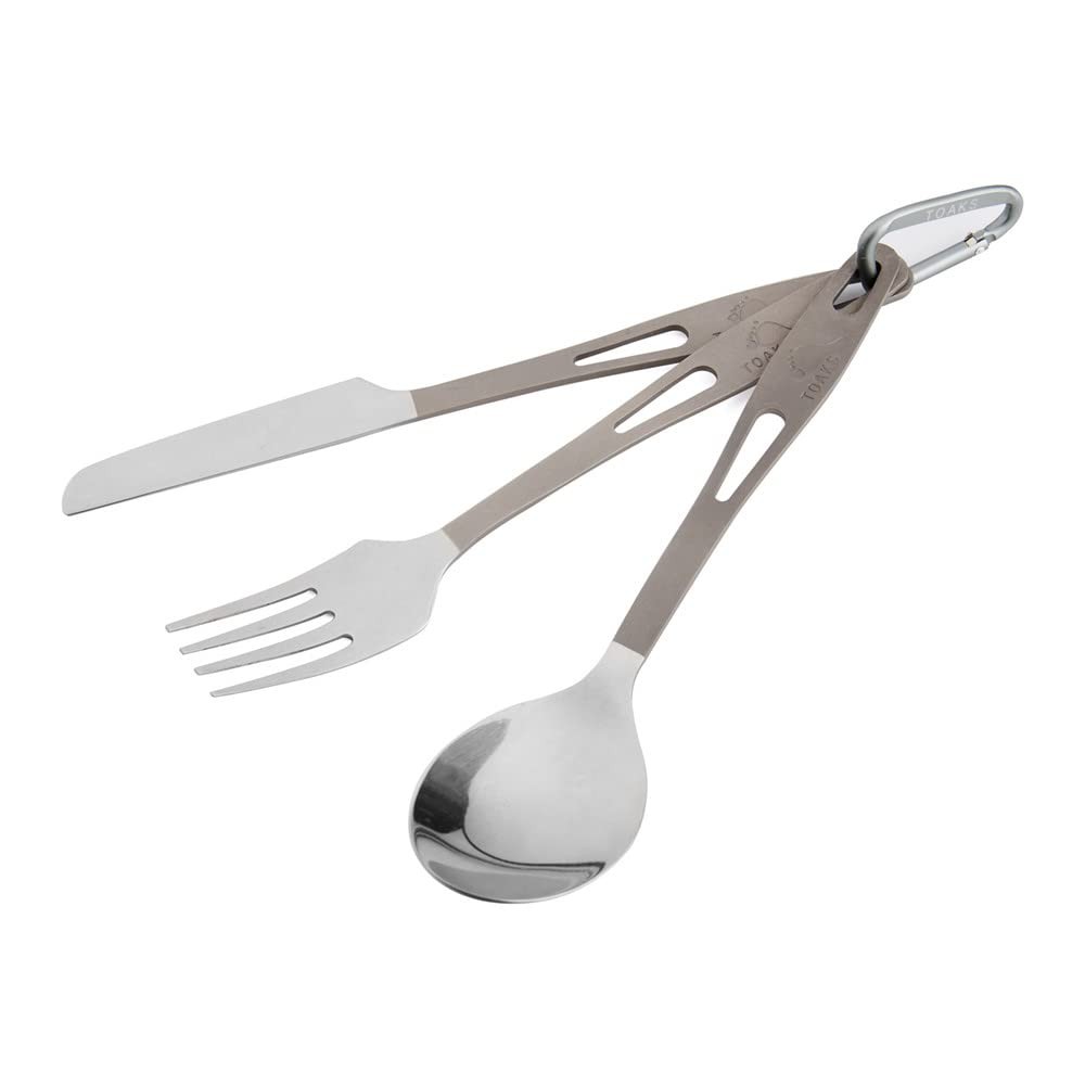 TOAKS Titanium 3-Piece Cutlery Set