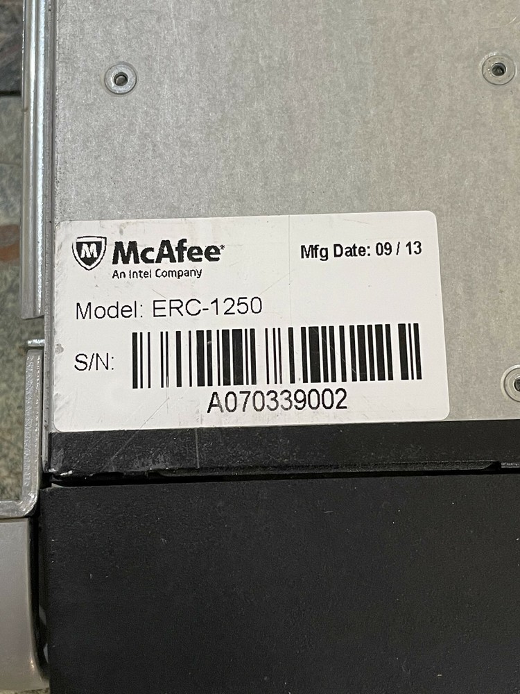 McAfee Event Receiver - 1250
