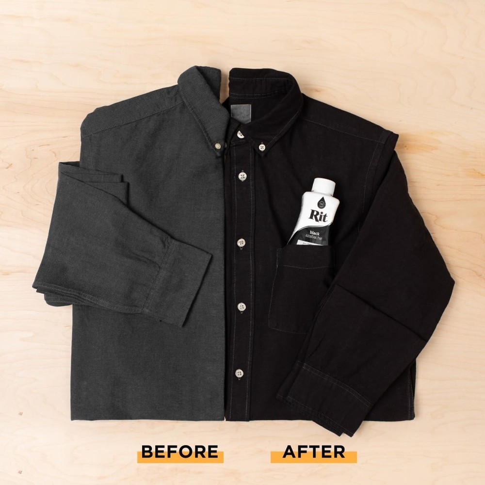 Rit All-Purpose Liquid Dye, Black, 3-Pack