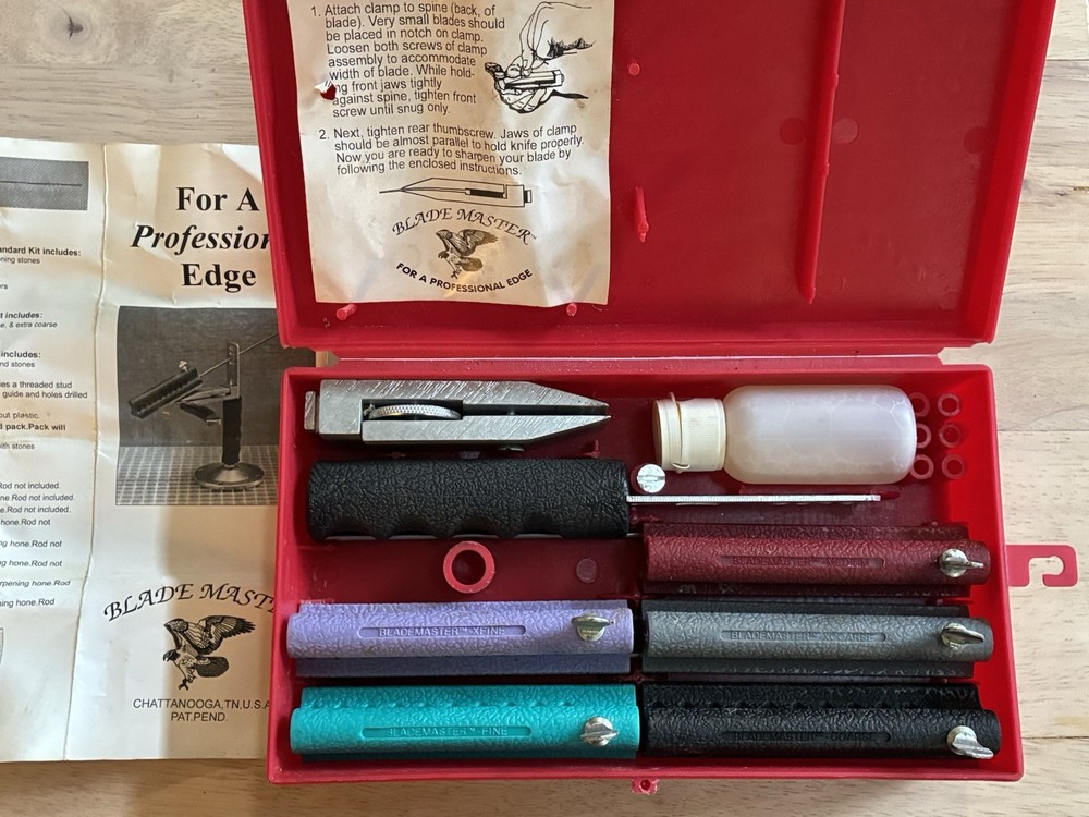 Frost Cutlery Blade Master Deluxe Sharpening System Kit, Multi-Color no Base
