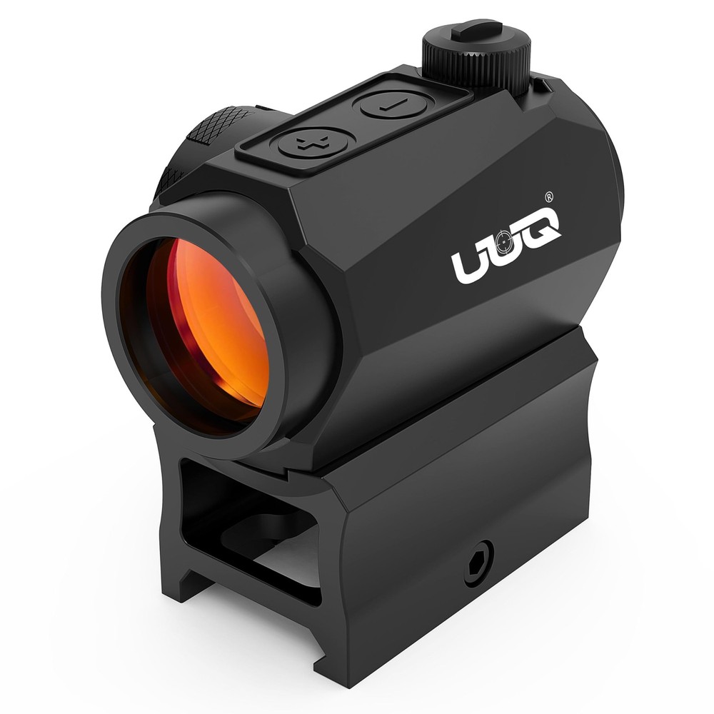 UUQ Prince7 Compact Red Dot Sight, Motion Awake 2 MOA COMPACT, BLACK
