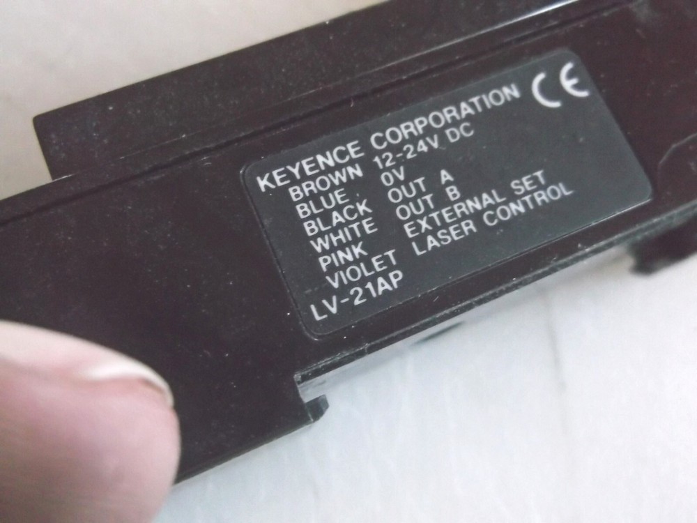 Keyence LV-21AP Digital Laser Sensor Amplifier (Pair)