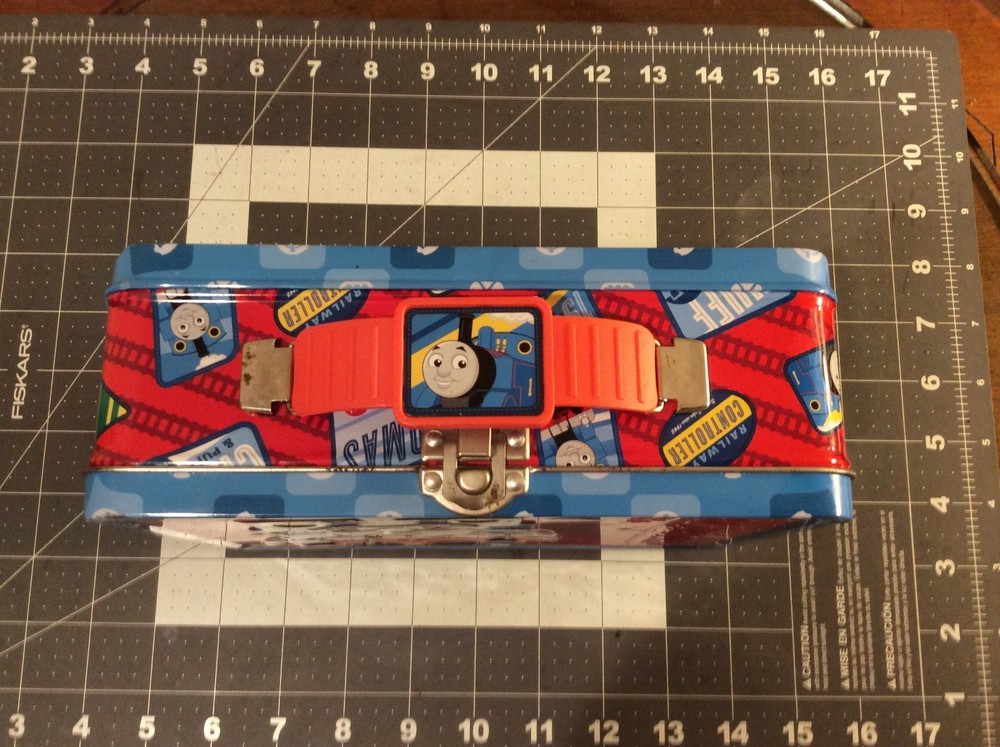 Thomas The Tank Engine Train Lunchbox All Aboard 2010 Tin Box Co