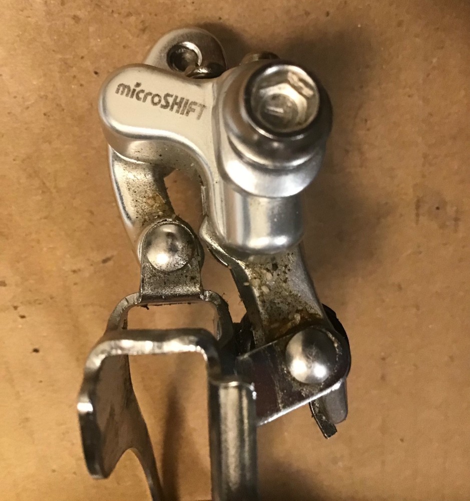 Microshift FD R52 Double Front Mech Braze On 9 Speed Compatible