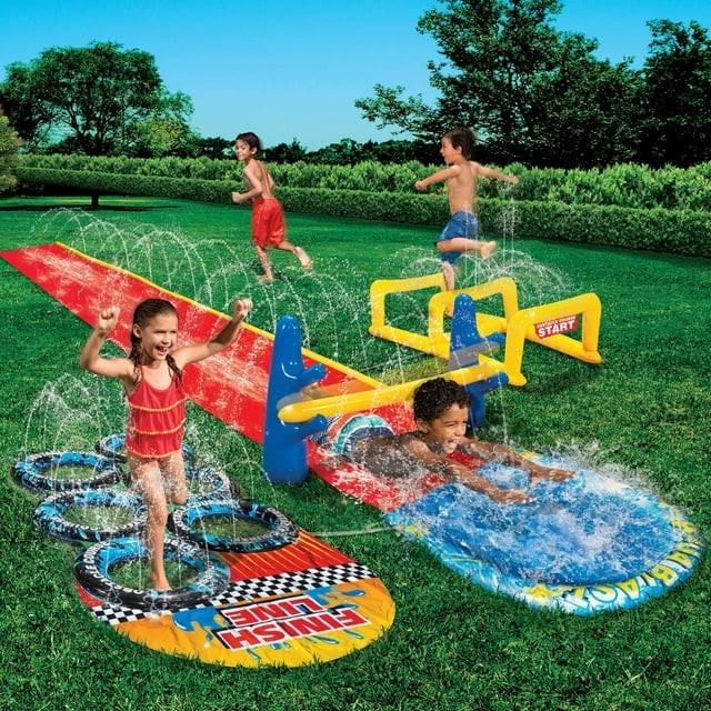 BANZAI AQUA BLAST OBSTACLE COURSE *DISTRESSED PKG