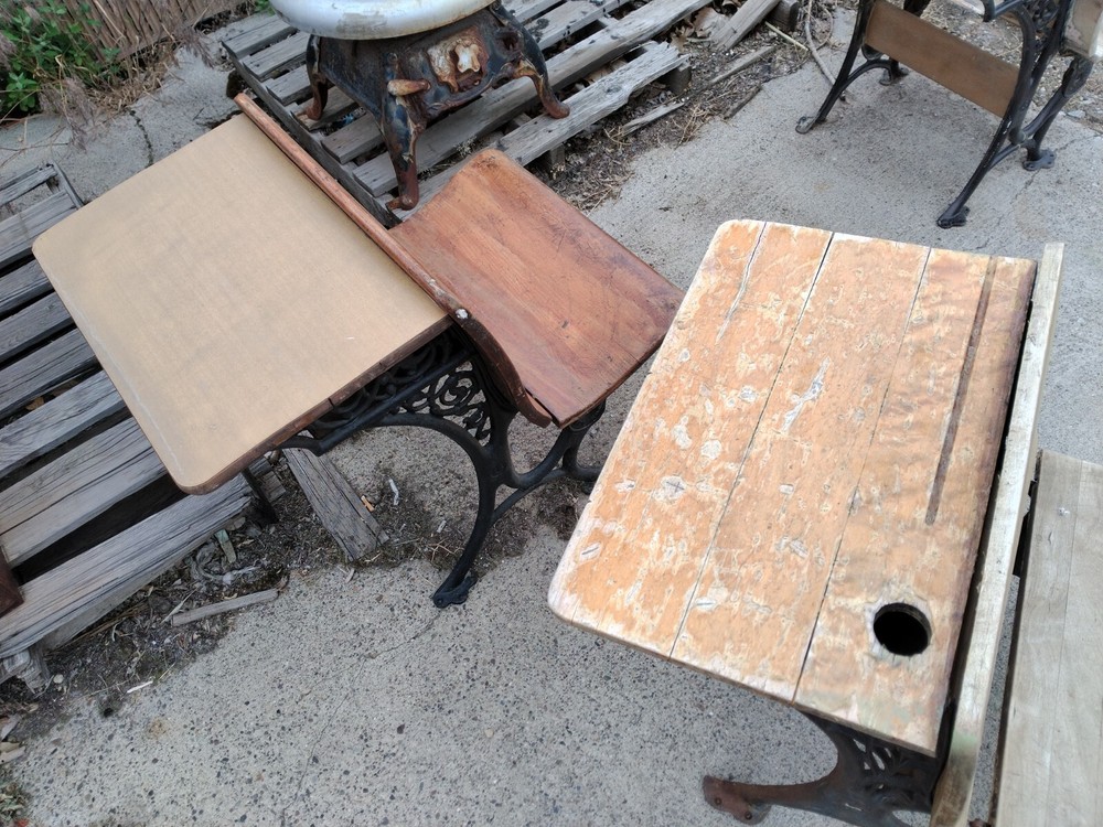 Antique 1920s Children’s School Desk