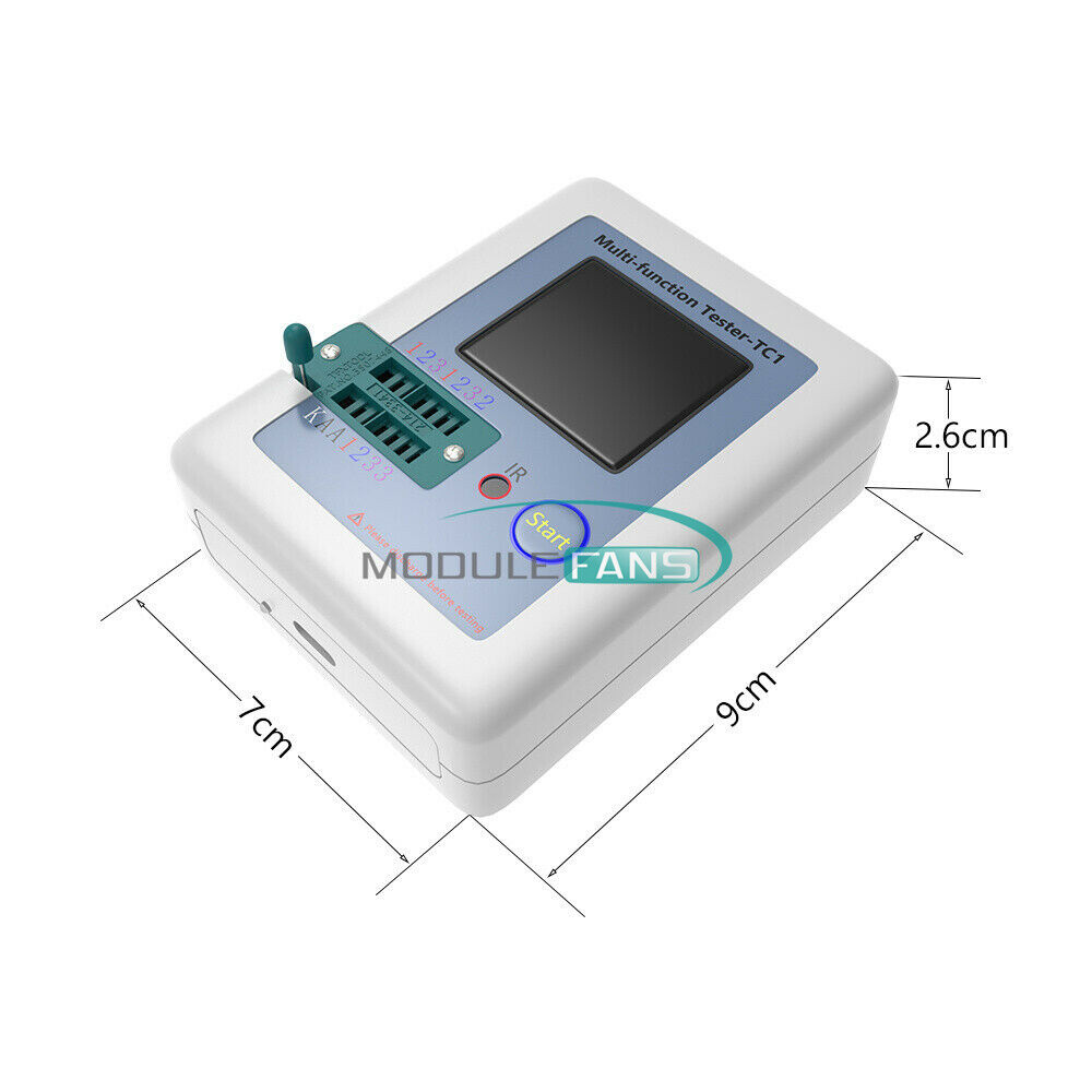 LCR-TC1 Multifunction Transistor Tester TFT Diode Triode Capacitance Meter ESR