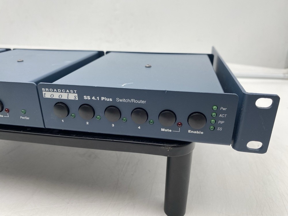 Broadcast Tools Bundle 2x SS 4.1 III & SS 4.1 Plus Audio Switcher/Router