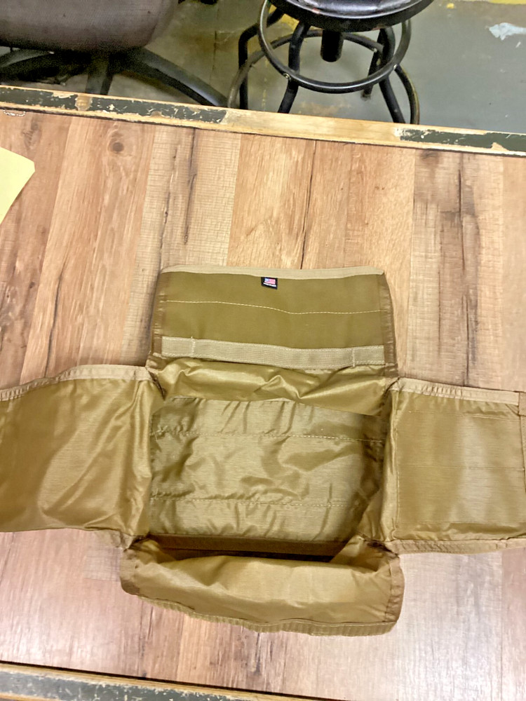 Coyote Brown Quad Fold Medic Pouch