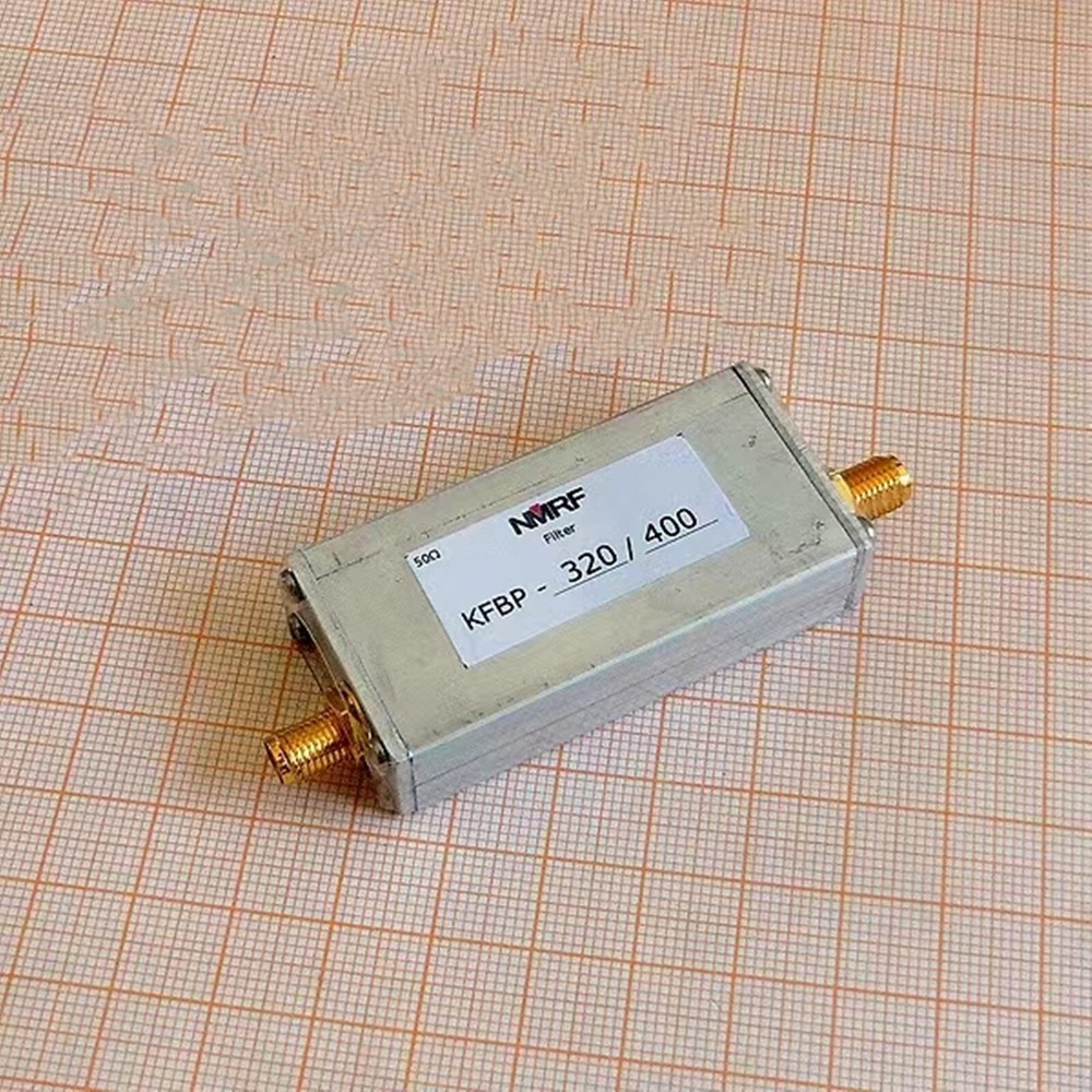 1*Pc 320～400 MHz Band-pass Filter With Pure Copper SMA interface