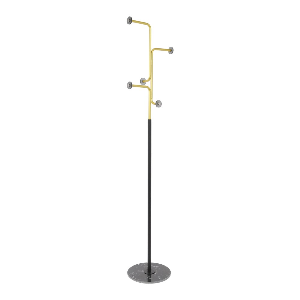 Coat Rack Stand, Freestanding Coat Rack, Coat Rack with 5 Hooks