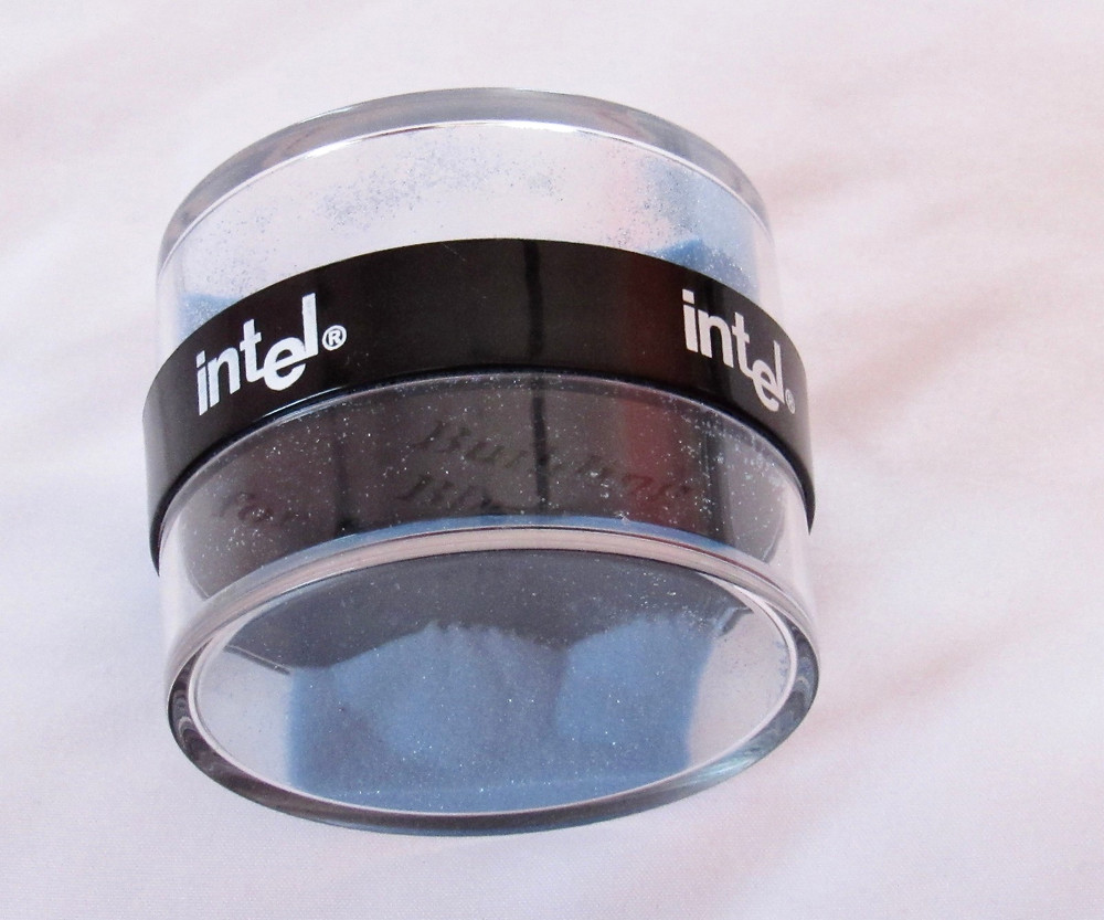 RARE Vintage Intel Tech PC Computer Brand Advertising Promo