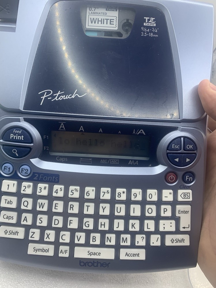 Brother PT-1880 P-Touch Label Maker Tested BC