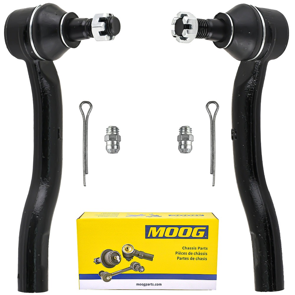 MOOG Front Steering Outer Tie Rod End For Nissan Frontier Pathfinder Xterra 2Pcs