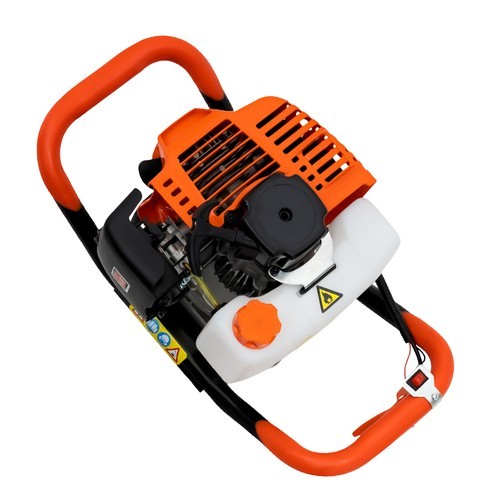 2-Stroke 52CC Earth Auger Gas Powered One Man Post Hole Digger Machine& 3pc Bit