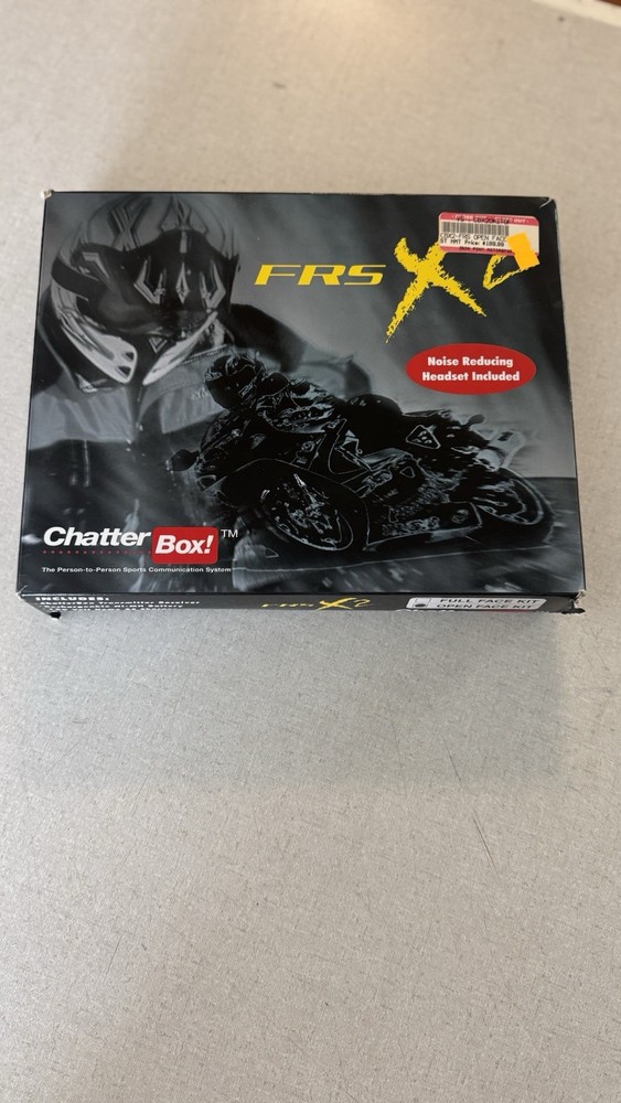 Used ChatterBox FRS X2 Communication System Universal,Open Face kit
