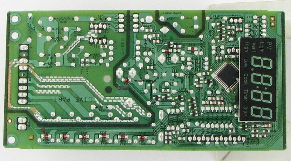 CoreCentric Microwave Control Board Replacement for LG EBR67471704