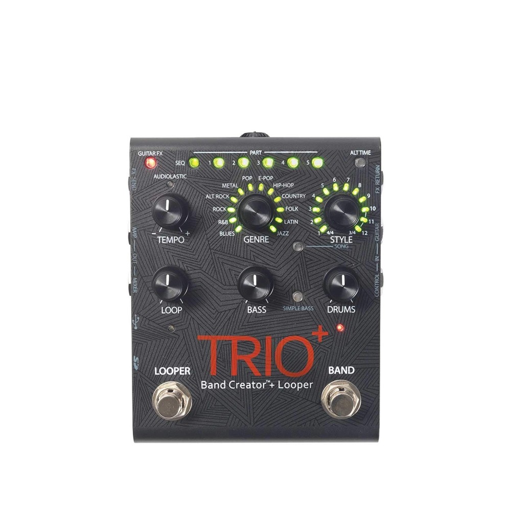 Digitech TRIOPLUS Band Creator and Looper Pedal
