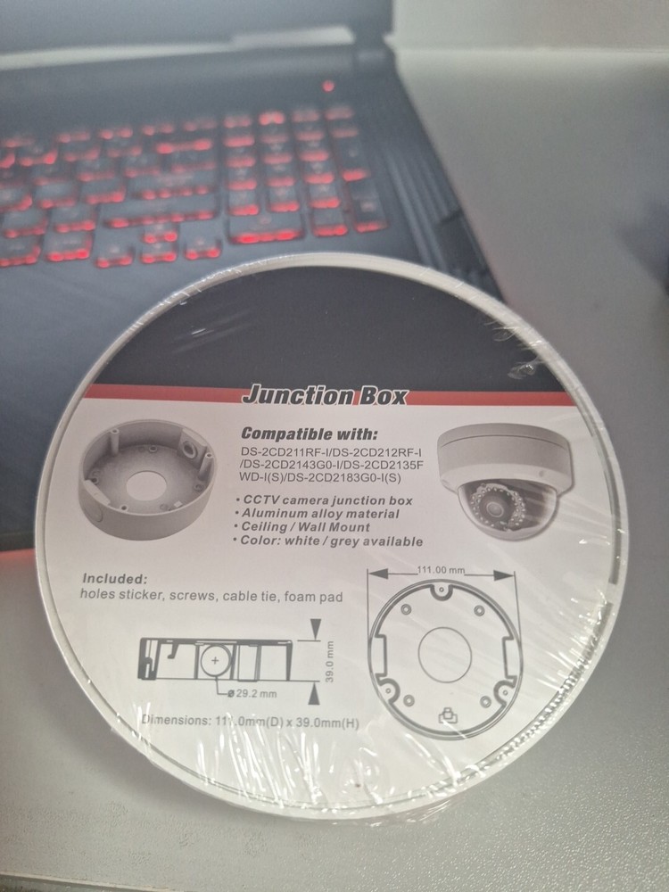 CCTV Camera Junction Box for Small Dome | K652