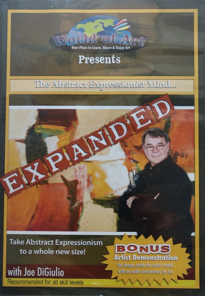 The Abstract Expressionist Mind Expanded DVD Joe DiGiulio