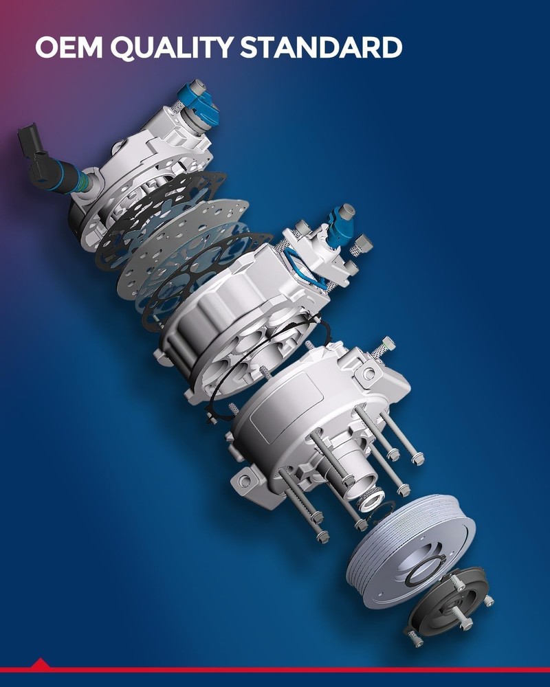 AC Compressor Accent Rio 2012-2017 178324