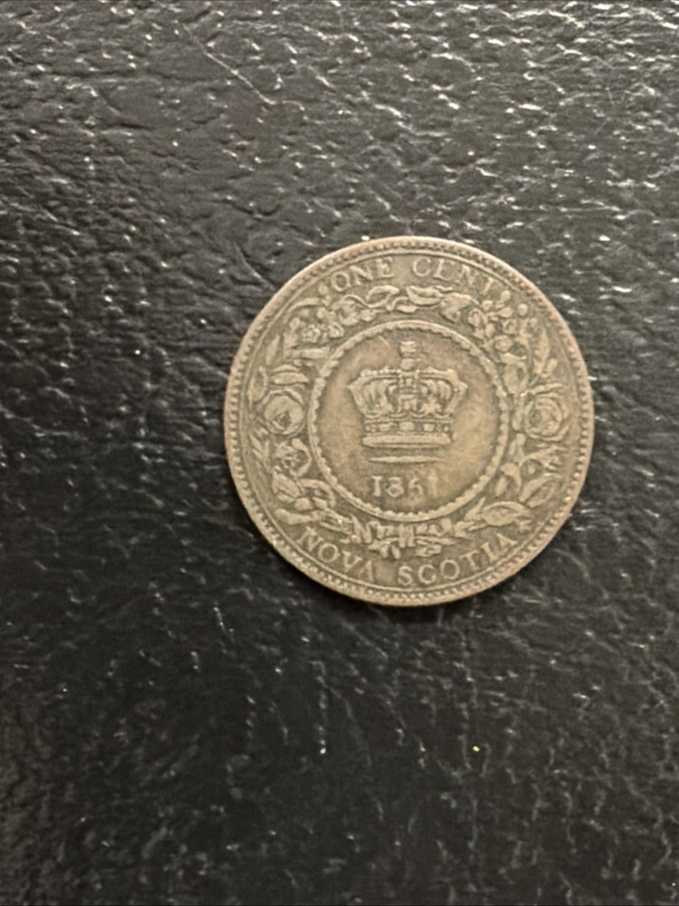 CANADA 1861 NOVA SCOTIA LARGE CENT