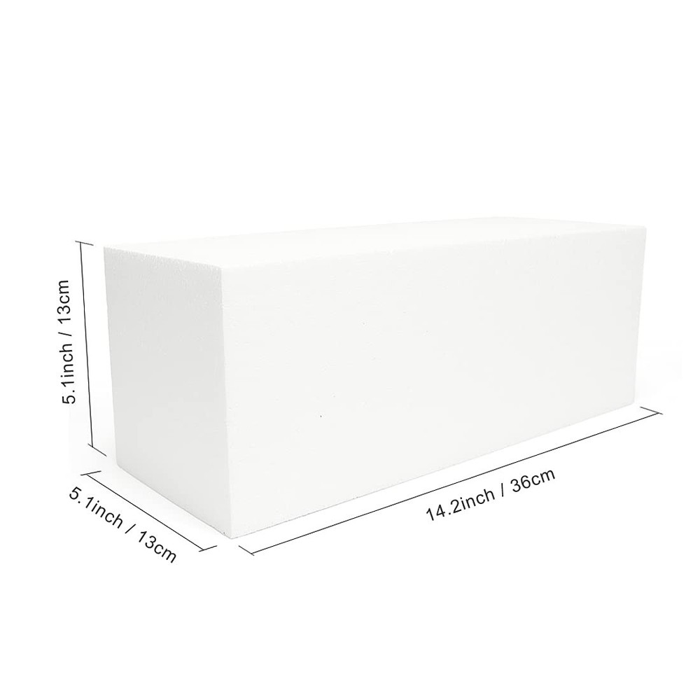 Craft Foam Rectangle Sculpting Block for Crafting, Modeling, Art Projects and...
