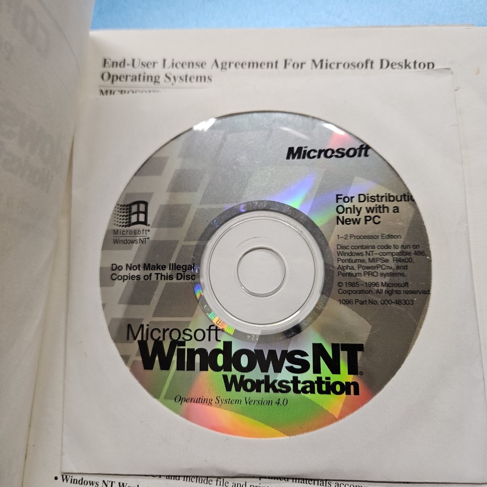 Windows NT software