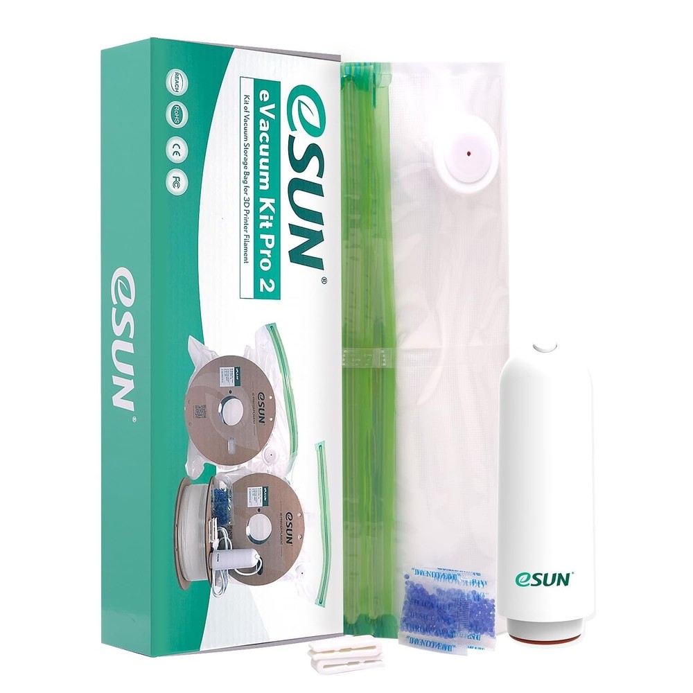 Electric Vacuum Storage Kit Pro 2 for 3D Filaments - Humidity Resistant Solution