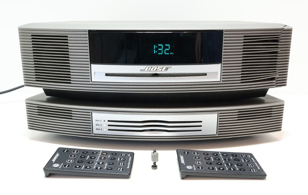 Bose Wave Music System AM FM CD Player AWRCC1 w/ Multi-CD Changer Accessory